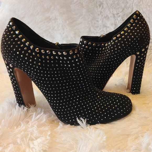Prada Studded Suede Booties - Picture 7 of 8